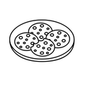 1 Platter of Cookies