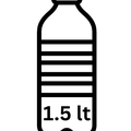 Water 1,5 lt. bottle